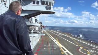 MiG-29K Touch \& Go On INS Vikramaditya