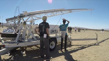 UCLA Rocket Project launches their Hybrid Rocket. It does some cool tricks and returns safely.