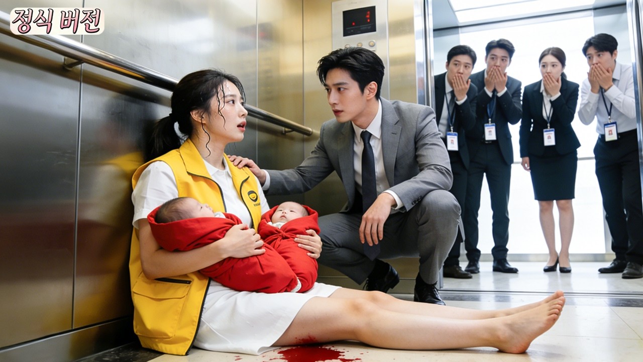 배달 소녀, 엘리베이터서 막 출산?! 모두 “끝났어!” 외쳤지만 CEO, 갑자기 청혼💖 “나랑 결혼해!”#drama #kdrama #드라마