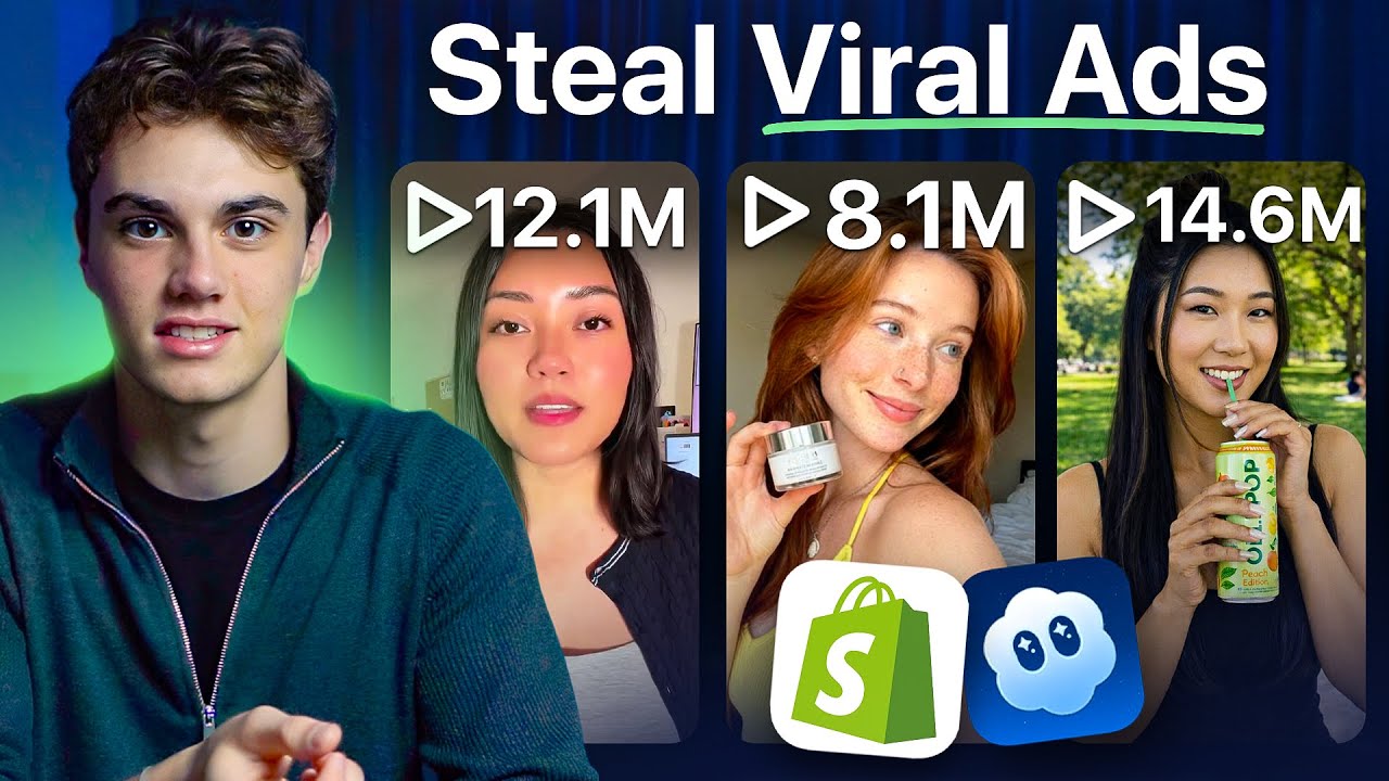 Recreate winning Shopify ads for any product for $1