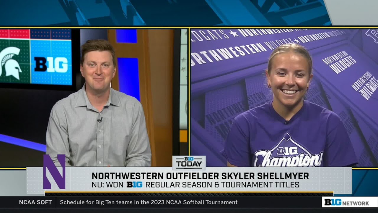 WATCH Skyler Shellmyer Joins B1G Today Ahead of Tuscaloosa Super