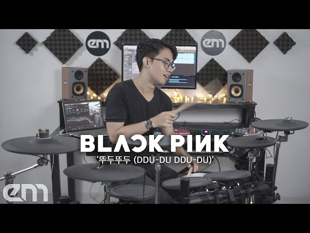 BLACKPINK - ‘뚜두뚜두 (DDU-DU DDU-DU)’ | Drum Cover by Erza Mallenthinno class=
