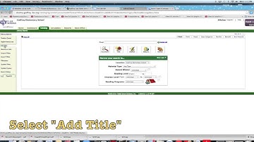 How to Add books in Follett Destiny