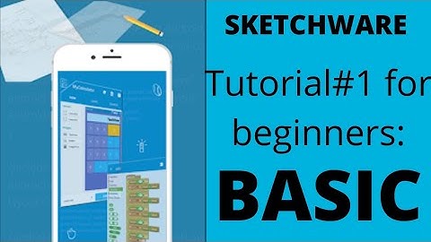 Sketchware tutorial#1 for beginners: Basic