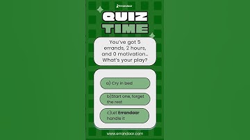 Let Errandaar handle it! Download the app and breeze through your errands. ✅ #errands