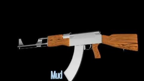 Animated AK47 with 3ds Max