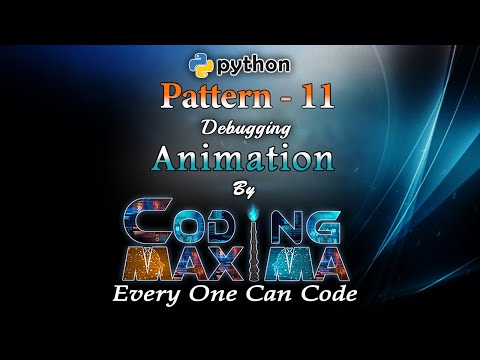 Pattern Program 11 in Python | Reverse Repeated Number Pattern | Coding Maxima