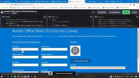 How to use "Office UI Fabric Icons" in PowerApps