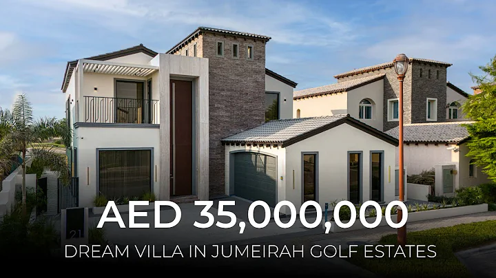 Inside This 35M AED Dream Villa in Jumeirah Golf Estates | Lake & Golf Views | Fully Renovated By K4