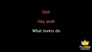 Maroon 5 ft. SZA - What Lovers Do Karaoke Version