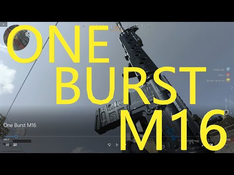 ONE BURST M16 IS INSANE | Modern Warfare