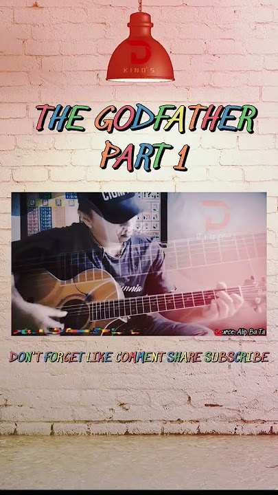 🤩 ALIP BA TA THE GODFATHER THEME SONG PART 1 ❗❗ FINGERSTYLE GUITAR COVER