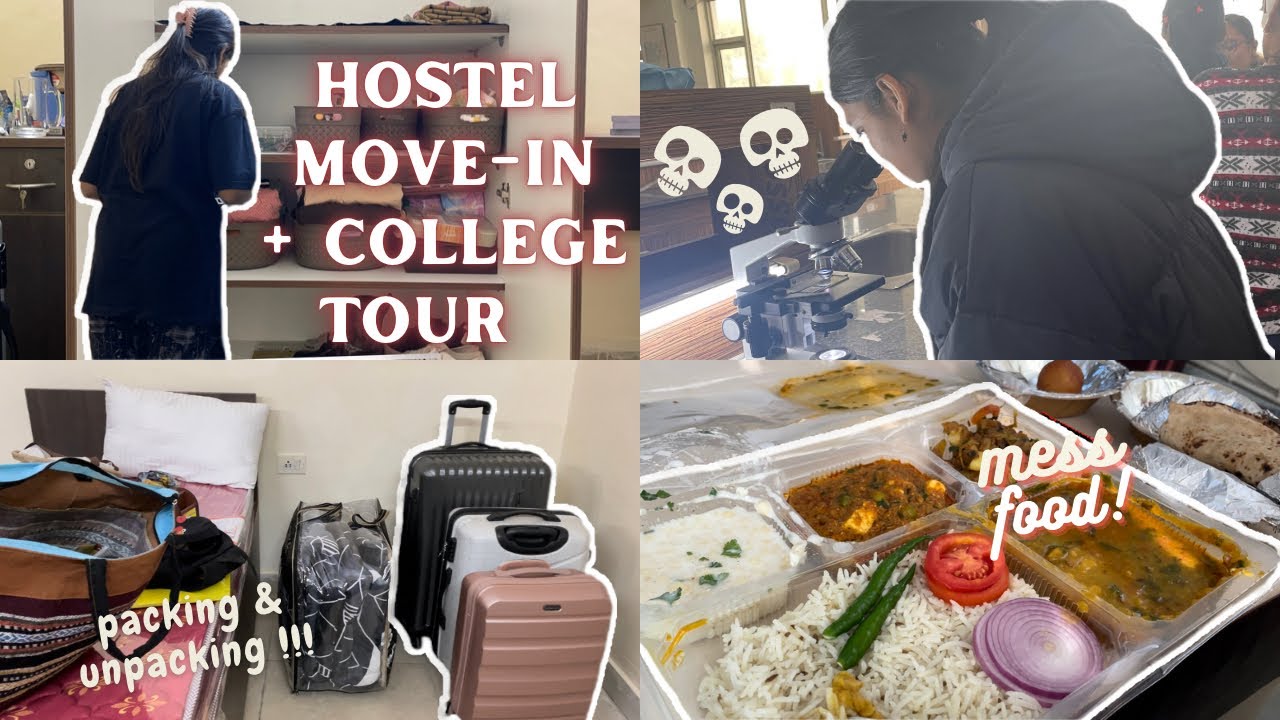Hostel move in  Medical college  VIMS  Neet 2022  Khushboo Aqeel