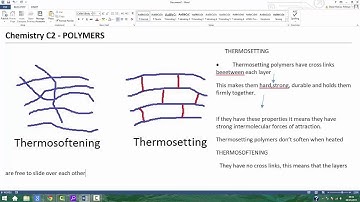 GCSE Chemistry C2 Polymers