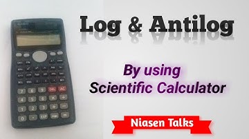 How to Calculate log and antilog values using Scientific Calculator / Calculator tricks in Tamil