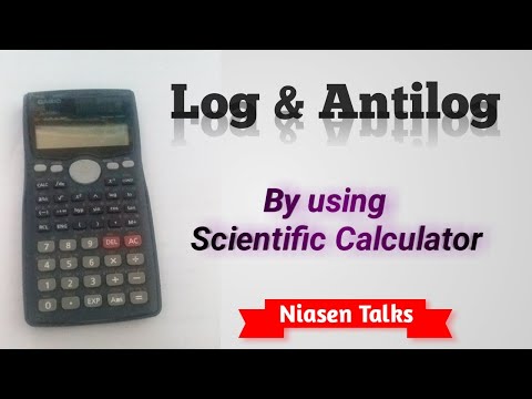 How to Calculate log and antilog values using Scientific Calculator / Calculator tricks in Tamil