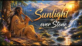Sunlight over Stone | Deep Healing with Native Flute #nativeamerican #songs