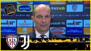 "Volevo cambiarli tutti" Allegri contro i giocatori dopo Cagliari Juve 2-2