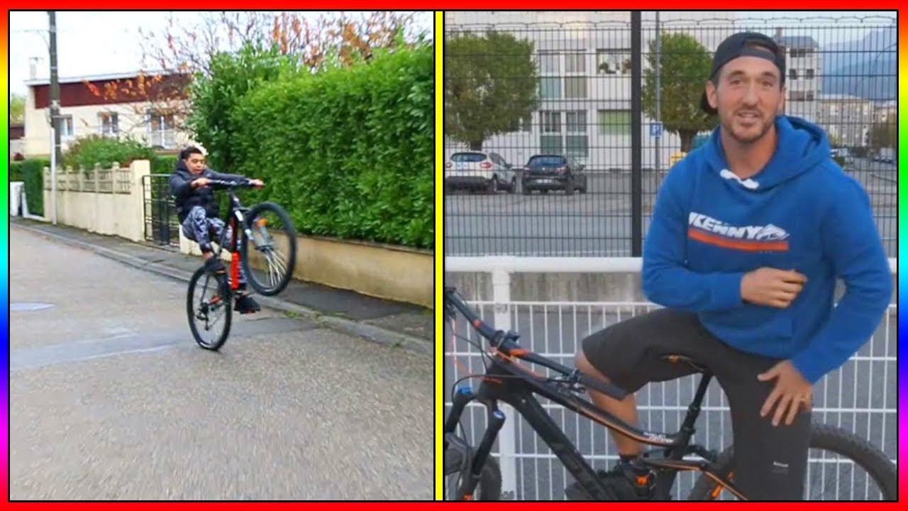 MOMO S’ENTRAÎNE AU WHEELING POUR DÉFIER LE QUADRUPLE CHAMPION DU MONDE - C'EST PAS GAGNÉ !