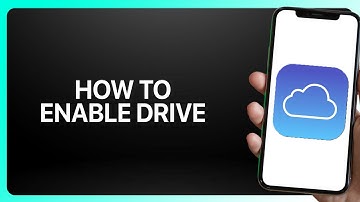 How To Enable iCloud Drive On iPhone 2025! Tutorial