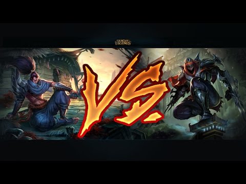 Zed vs Yasuo