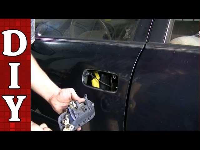 How to Remove and Replace a Broken Exterior Door Handle - Toyota