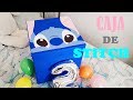 DIY ♡ CAJA SORPRESA GIGANTE DE STITCH | Erandy Paz