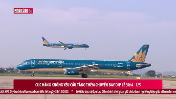 Cục Hàng không yêu cầu tăng thêm chuyến bay dịp lễ 30/4 - 1/5