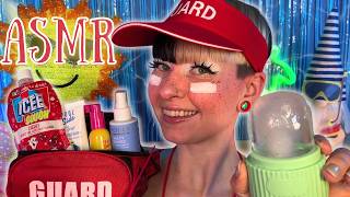 Sassy Lifeguard Saves YOU! 🌊 Soft Spoken ASMR for Sleep, Relaxation and Cooling Down on a Hot Day