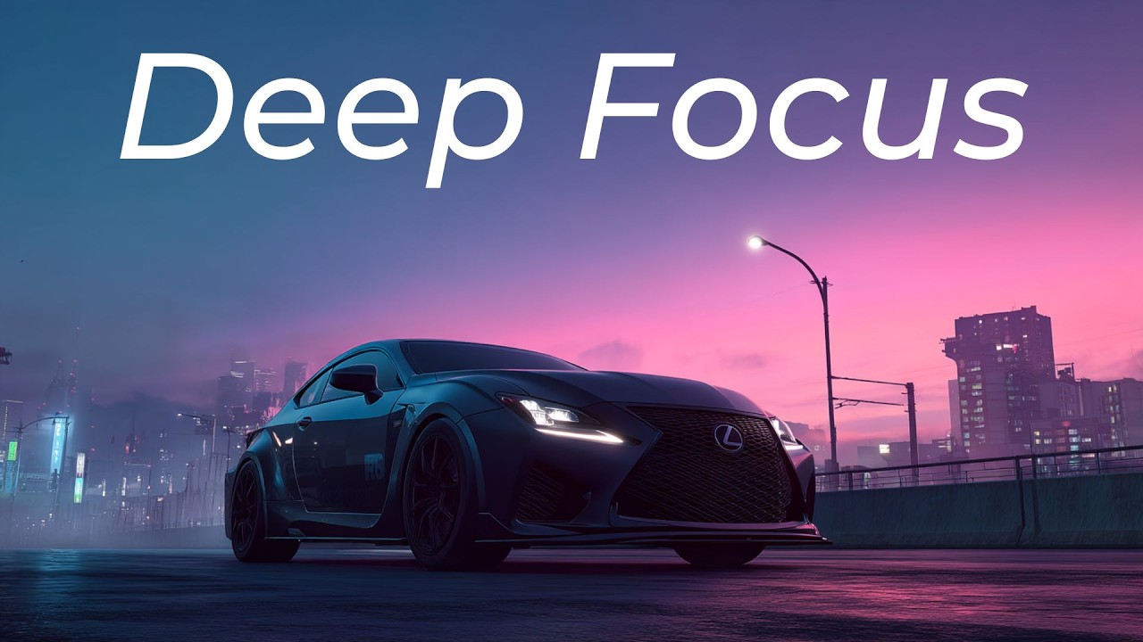 [EDM Chill Mix] Deep Focus | Study & Work | 2 Hours 10 Minutes of Calm Tokyo Vibes