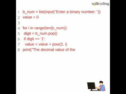 convert binary to decimal in python | conversion binary to decimal ...