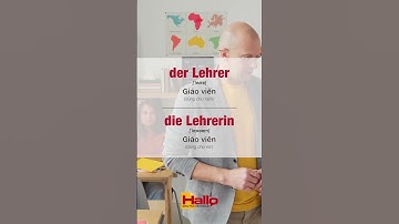 Từ Vựng Về Nghề Nghiệp Trong Tiếng Đức 1 | HALLO
