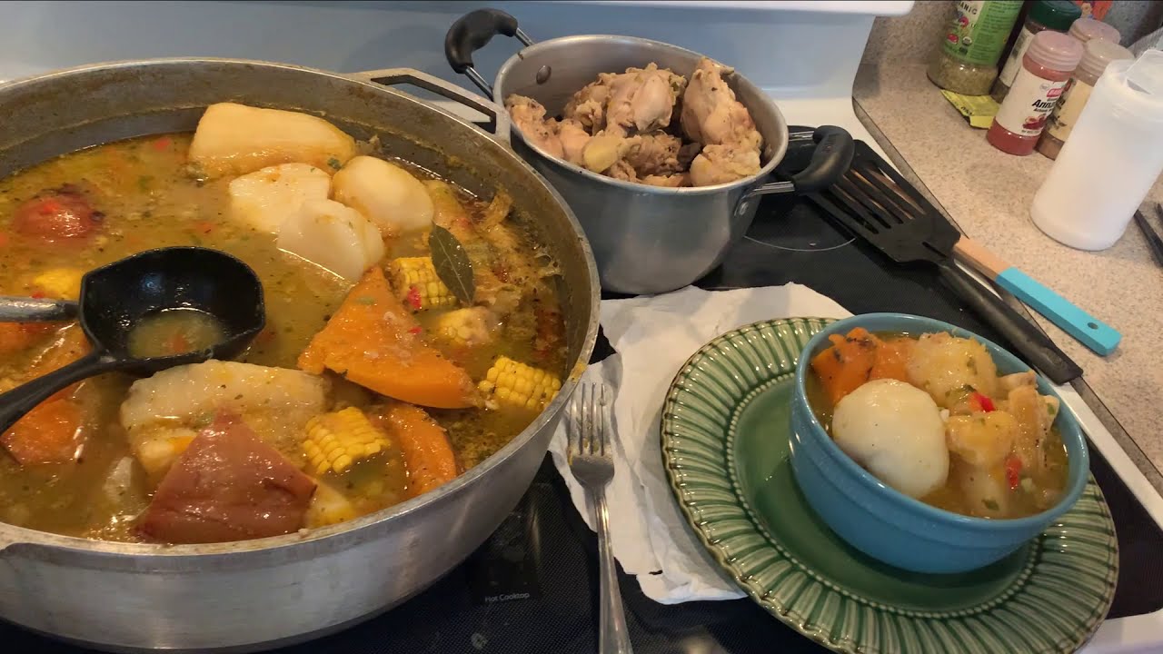 AUTENTICO SANCOCHO DE POLLO COLOMBIANO