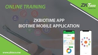 ZKBioTime APP, BioTime Mobile Application Online Training screenshot 2