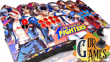 Lançamento Exclusivo Controle Arcade The King Of Fighters 💪 #thekingoffighters #arcade #gamer