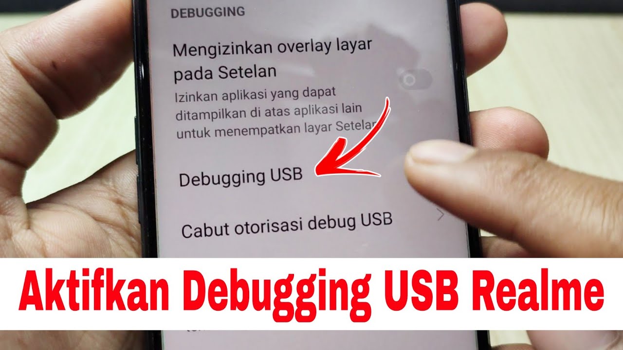 Cara aktifkan Debugging USB HP Realme all-type - YouTube