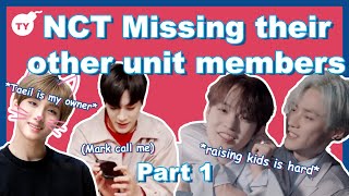 NCT missing their members from other units | Part 1