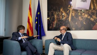Antoni Bassas entrevista Carles Puigdemont