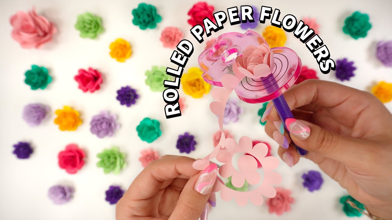 Heart Paper Flower Craft - The Joy of Sharing
