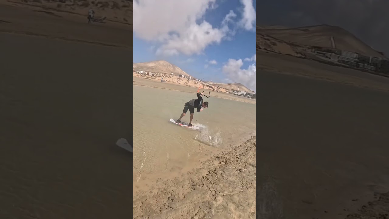 Waiting on the hightide to come in. #kitesurfing #shortvideo #shorts #kiteground #insta360