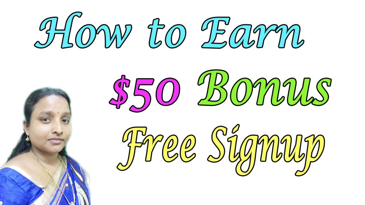 EARN FREE SIGNUP $50 DOLLER BONUS FREE | HOW TO EARN ONLINE IN TAMIL how to earn in youtube