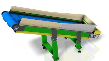 Bellt Conveyor on inventor by juti