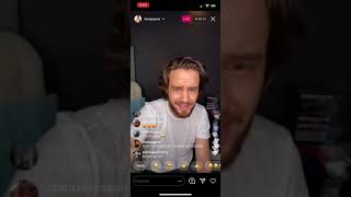 Liam Payne Instagram Live on December 20th, 2020