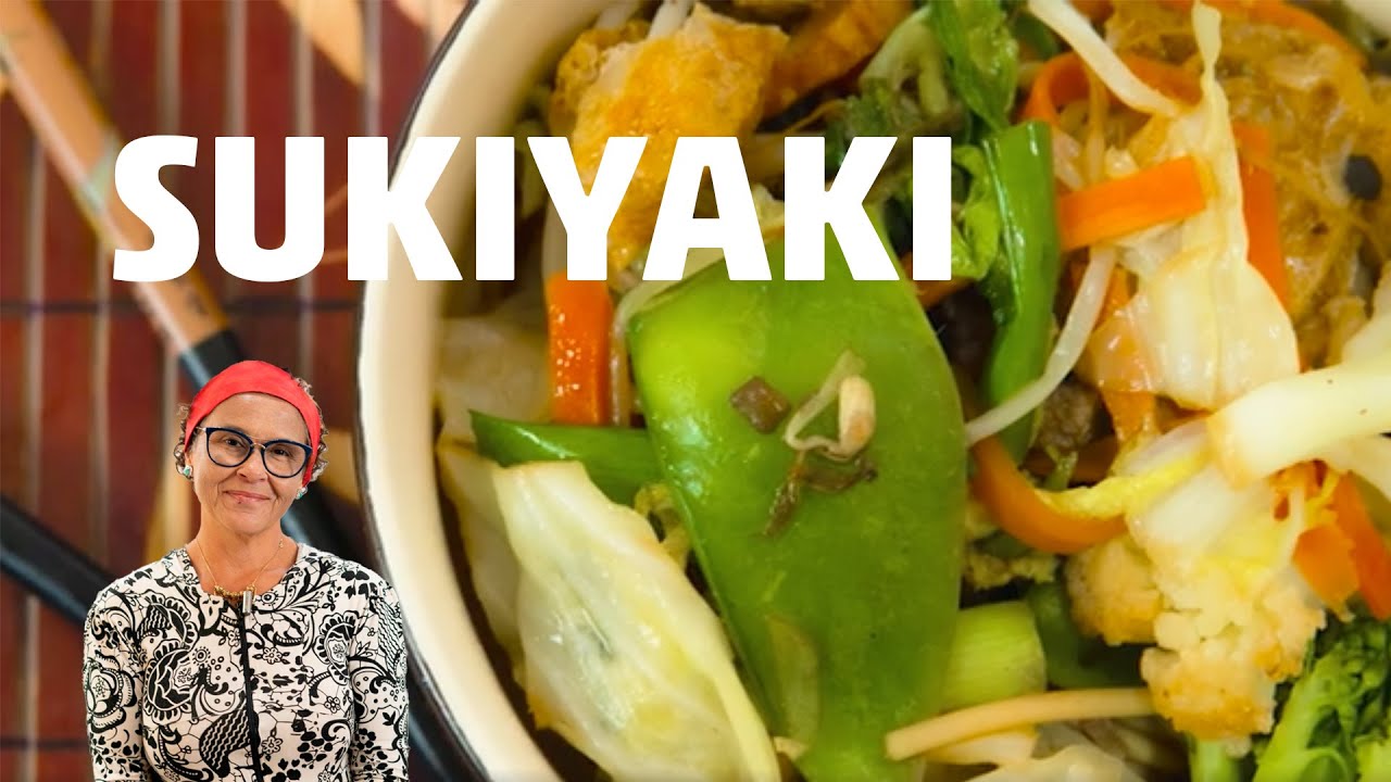 COMO FAZER SUKIYAKI JAPONÊS! RECEITA SAUDÁVEL, RÁPIDA E PRÁTICA!