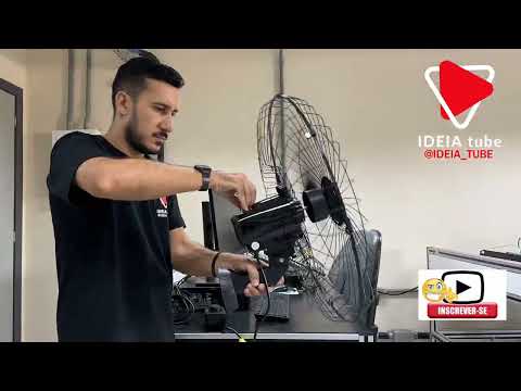 Montagem ventilador de parede Ventisol