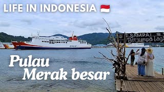 indonesia’s countryside island 🏝 | 3-hour from jakarta | Pulau merak besar 