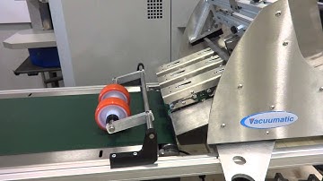 Friction feeder - Vacuumatic TCF - Inline - Counting Z Folded Sheets with credit card attached Pt 3