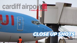 Close Up Shots at Cardiff Airport | Ft. TUI, KLM, Eastern and more |