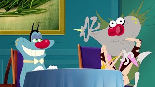 Oggy and the Cockroaches  FANCY DINNER Full Episodes HD