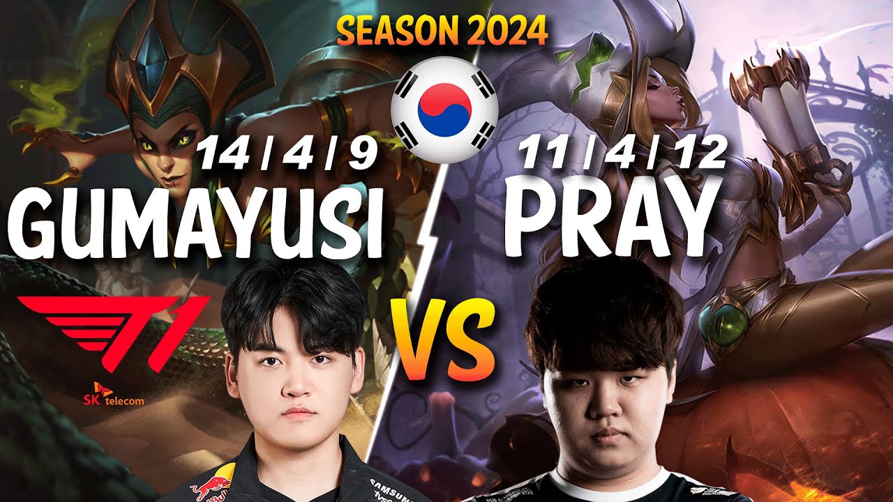 T1 Gumayusi CASSIOPEIA vs PraY MISS FORTUNE ADC - Patch 25.S1.1 KR Ranked | lolrec